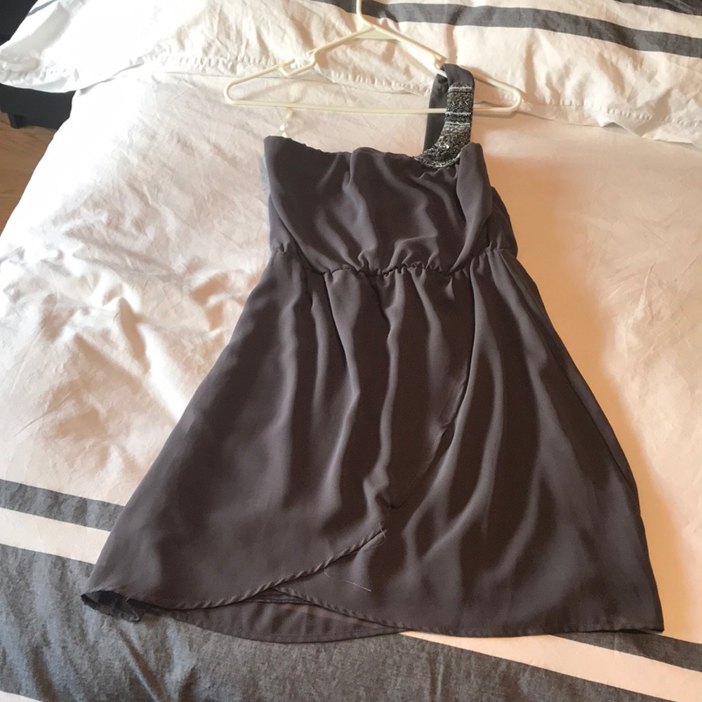 Gray dress